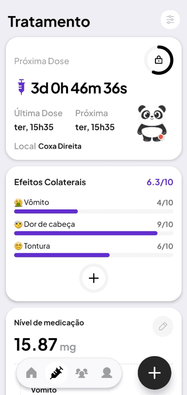 App do paciente OzemPro